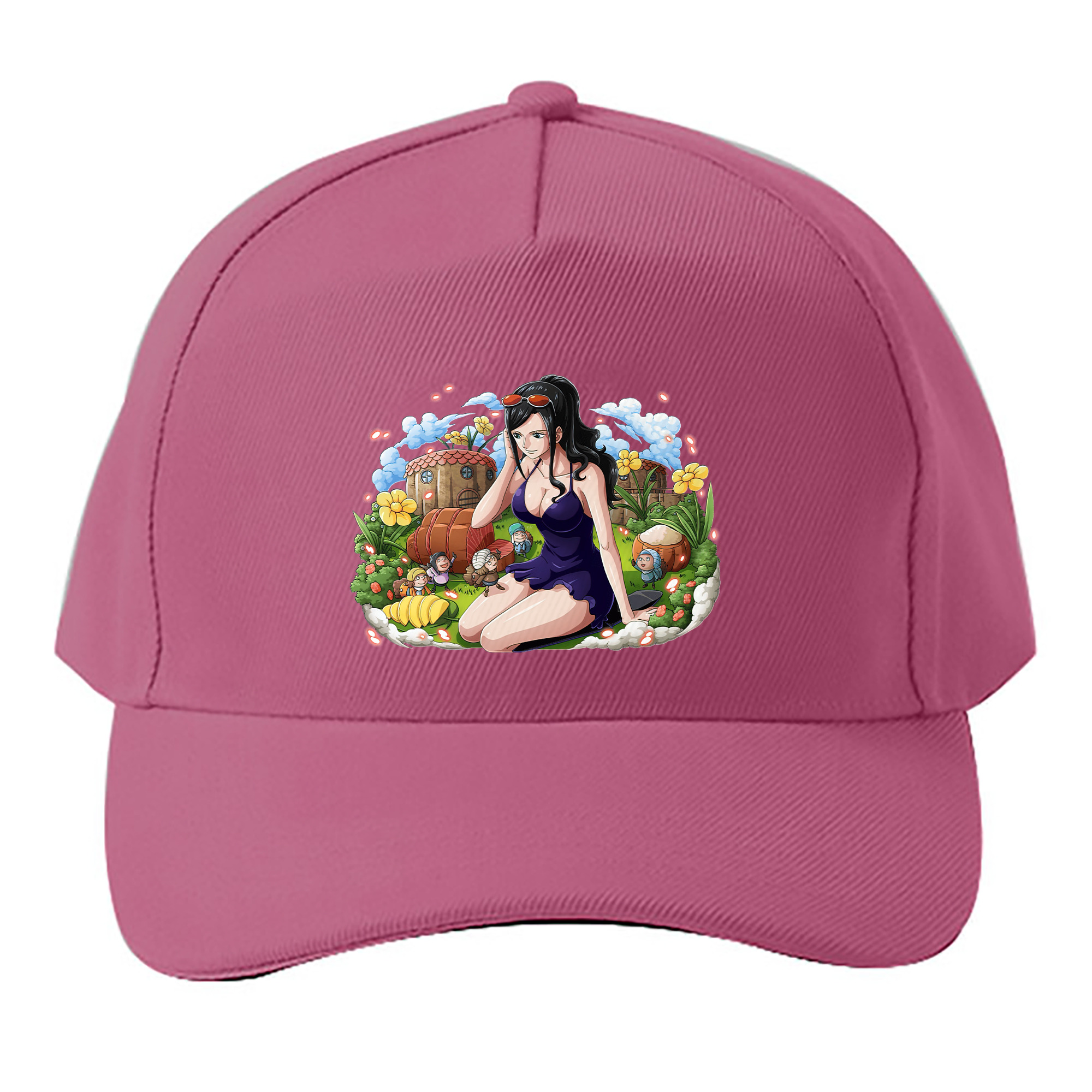 （画像用） ワンピース ニコ・ロビン ONE PIECE Nico Robin ベースボールキャップ 綿100％ 男女兼用 帽子 スポーツ